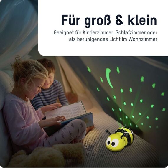 Ansmann Bee Mia Baby-Nachtlicht Freistehend Gelb, Schwarz, Weiß LED 0,12 W, 5 image