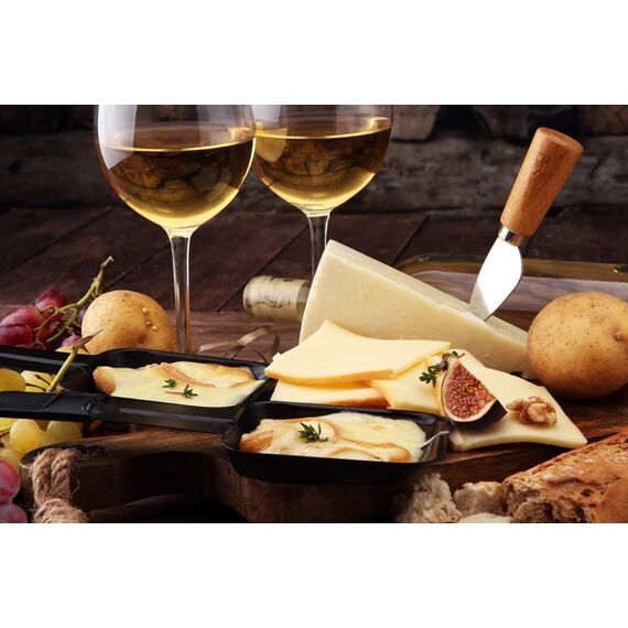 Trisa Premium 8 Raclette Grill 8 Person(en) 1500 W Schwarz, Silber, 3 image
