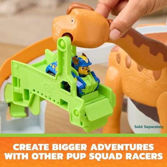 PAW Patrol : Der Dino Film, Pup Squad Lift & Race Dino Spielset mit Racer, 6 image