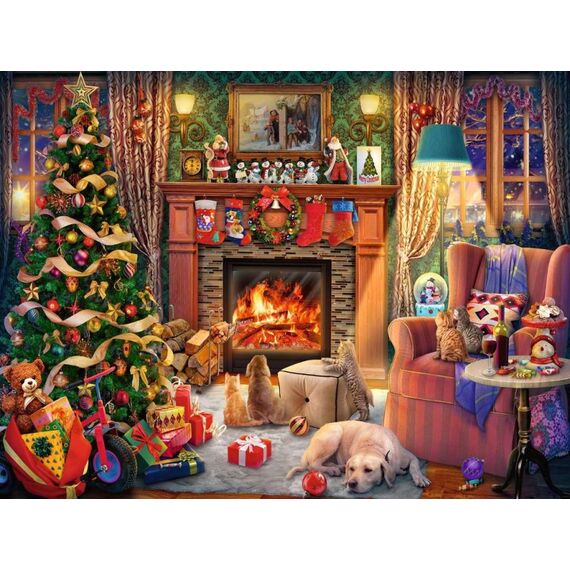 Ravensburger Christmas Eve Puzzlespiel 1500 Stück(e) Weihnachten, 2 image