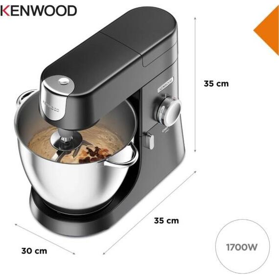 Kenwood Electronics KVL87.003.BK Standmixer 1700 W Schwarz, 4 image