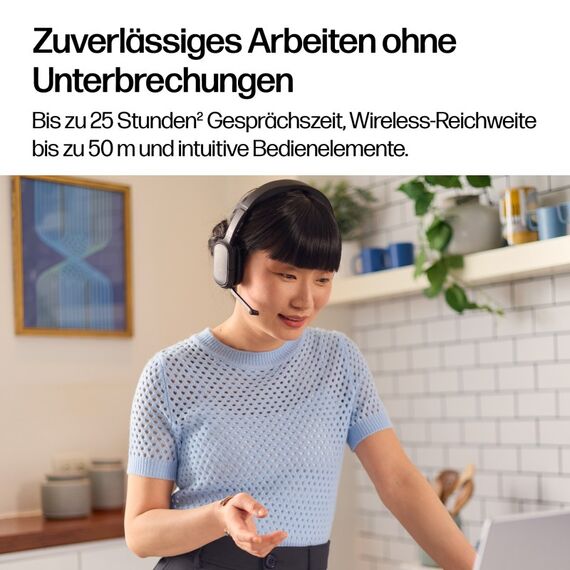 HP Poly Focus 625 Fold Stereo Bluetooth-Headset, 6 image