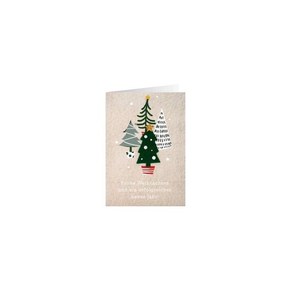Sheepworld Weihnachtskarte Tannenbaum
