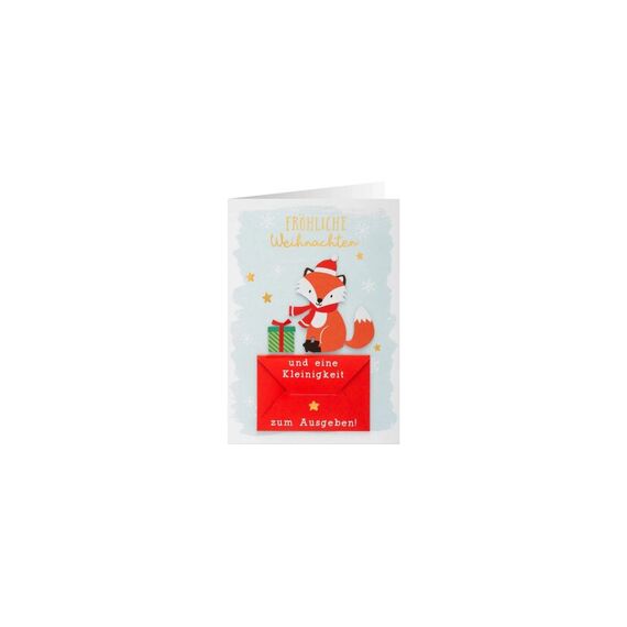 Sheepworld Weihnachtskarte Fuchs Couvert