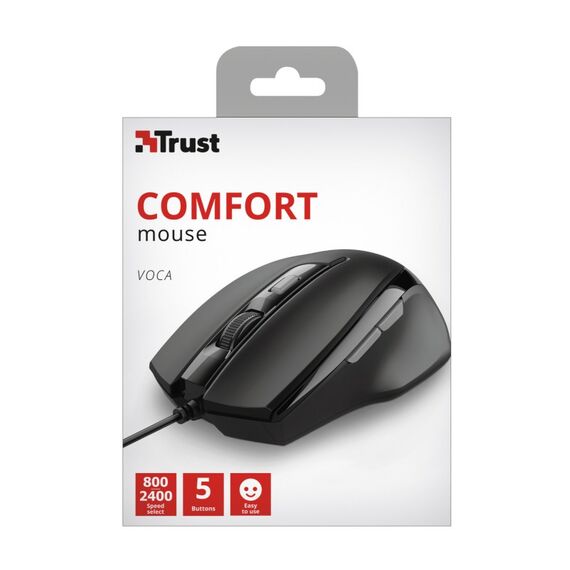 Trust Voca Maus Büro Rechts USB Typ-A Optisch 2400 DPI, 5 image