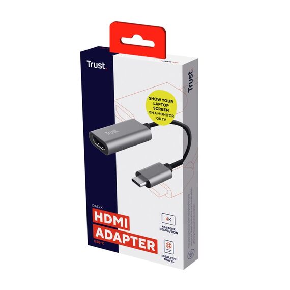 Trust Dalyx USB-Grafikadapter Grau, 4 image
