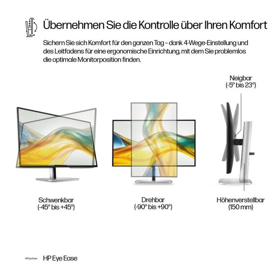 HP Serie 5 Pro 27-Zoll-QHD-Monitor – 527pq, 7 image
