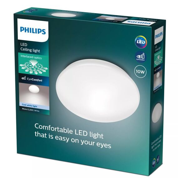 Philips Funktional Moire Deckenleuchte, 10 W, 3 image