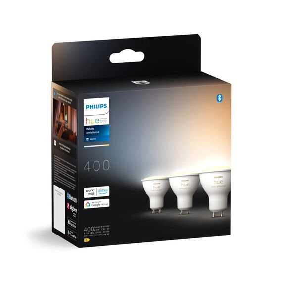 Philips Hue White ambience GU10 – Smarter Spot – (3er-Pack), 2 image