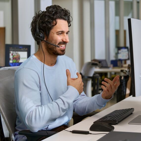 HP Poly Mission 425 kabelgebundenes Stereo-USB-Headset (unverpackt), 10 image