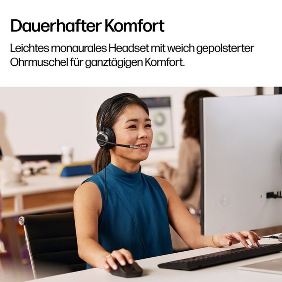 HP Poly Mission 815 Mono-USB-Headset (kabelgebunden) (Bulk), 9 image