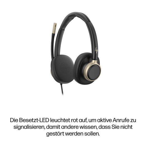 HP Poly Mission 825 kabelgebundenes Stereo-USB-Headset (unverpackt), 6 image