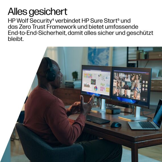 HP USB-C 100 W G6 Dockingstation, 7 image