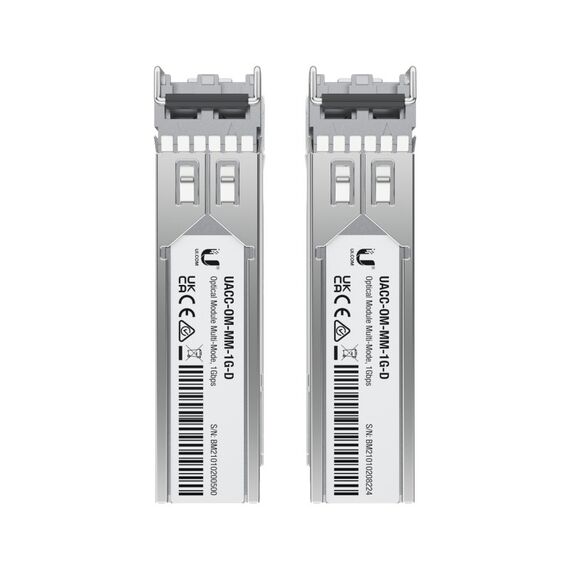 Ubiquiti UACC-OM-MM-1G-D-2 Netzwerk-Transceiver-Modul Faseroptik 1250 Mbit/s SFP, 3 image