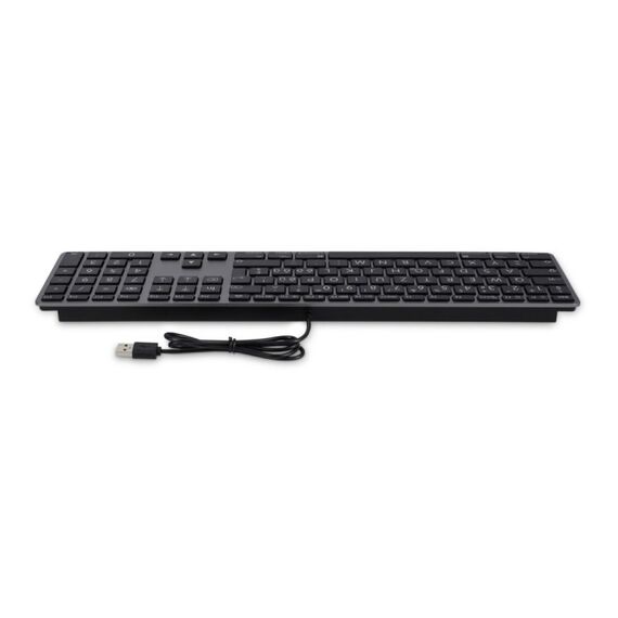 LMP 24260 Tastatur Haus USB QWERTZ Schweiz Grau, 2 image