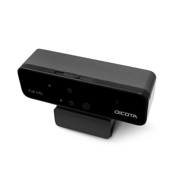 DICOTA D31892 Webcam 1902 x 1080 Pixel USB Schwarz, 2 image