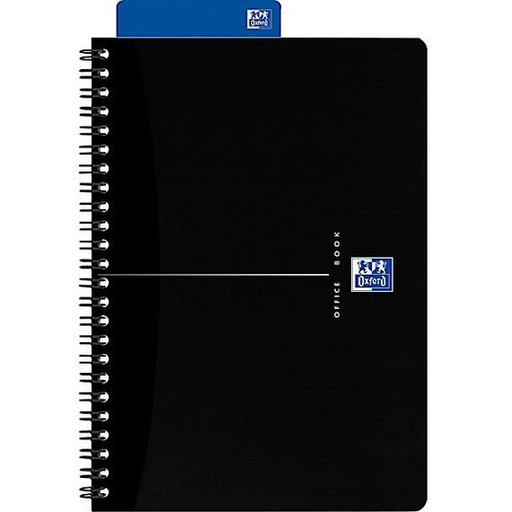 Oxford 100103627 Notizbuch A5 90 Blätter Schwarz
