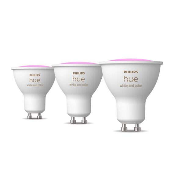 Philips Hue White and Color ambiance GU10 – Smarter Spot – (3er-Pack)