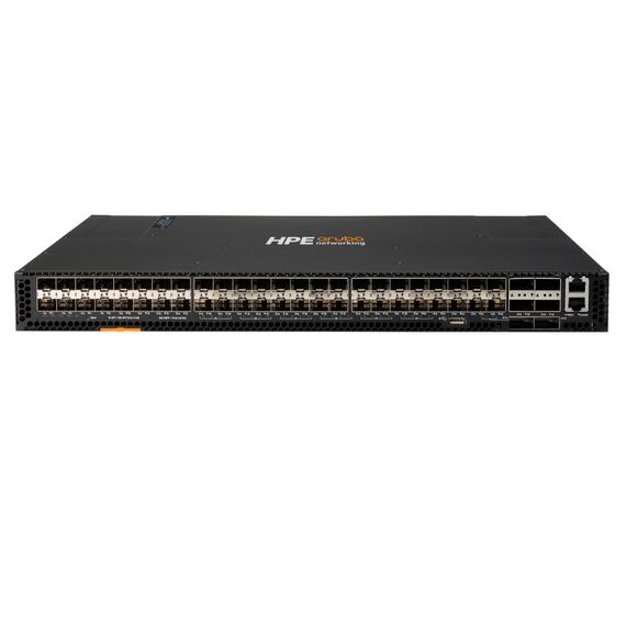 HPE Aruba Networking CX 8320 48p 10G SFP/SFP+ 6p 40G QSFP+ X472 5 Fans 2 Power Supply Switch Bundle