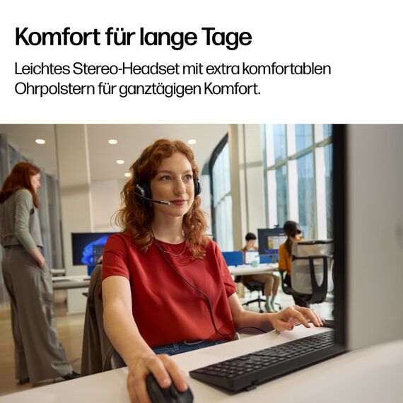 HP Poly Mission 615 Mono-USB-Headset (kabelgebunden) (Bulk), 10 image