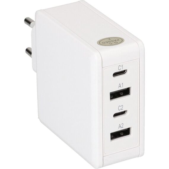 Max Hauri AG 175351 Ladegerät für Mobilgeräte Handy Weiß AC Schnellladung Drinnen, 4 image
