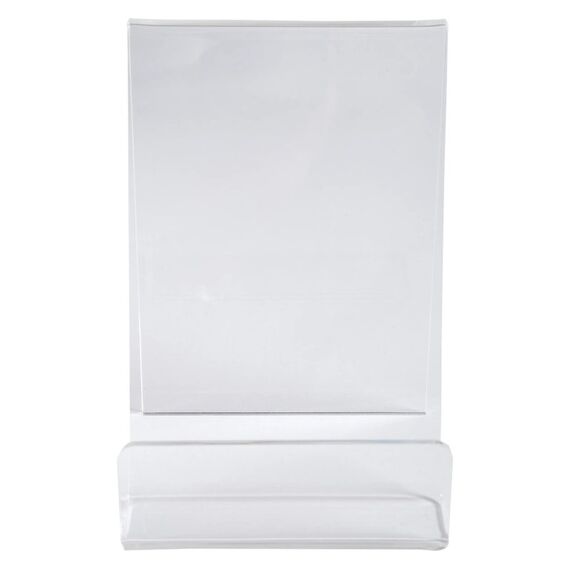 Exacompta 88158D Zeichenhalter und Informationsstand Schilderhalter A7 Acryl, Polymethylmethacrylat (PMMA) Transparent