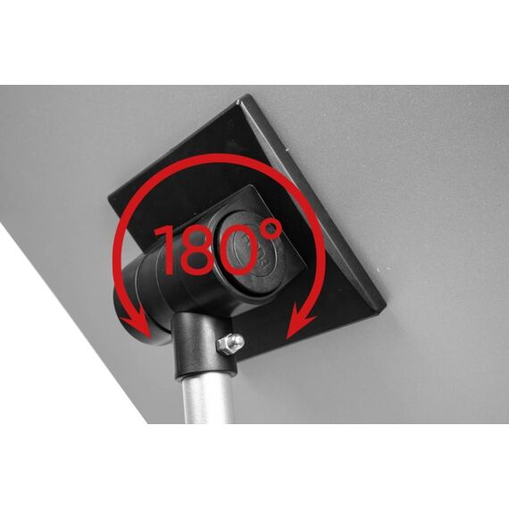 Exacompta 8214358D Zeichenhalter und Informationsstand A4 Acryl, Polymethylmethacrylat (PMMA) Aluminium, Schwarz, Transparent, 2 image