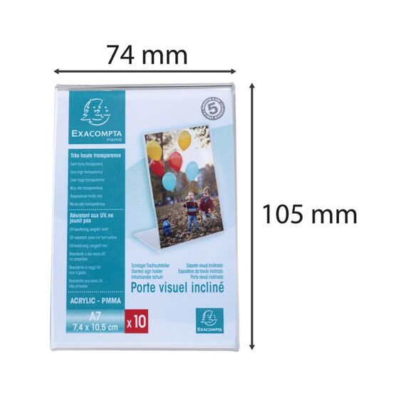 Exacompta 87058HD Etikettenhalter 10 Stück(e), 5 image