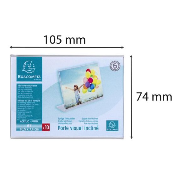 Exacompta 87058QD Etikettenhalter 10 Stück(e), 7 image