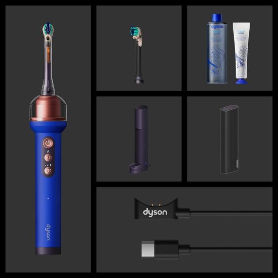Dyson CameraJet Ceramic Ultra Blue Erwachsener Vibrierende Zahnbürste Blau, 2 image