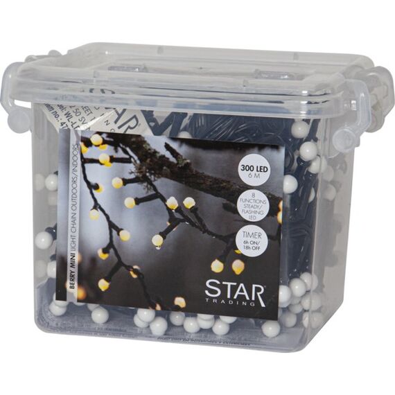 Star Trading Berry Mini Leichte Dekorationskette 300 Glühbirne(n) LED 3,6 W, 8 image