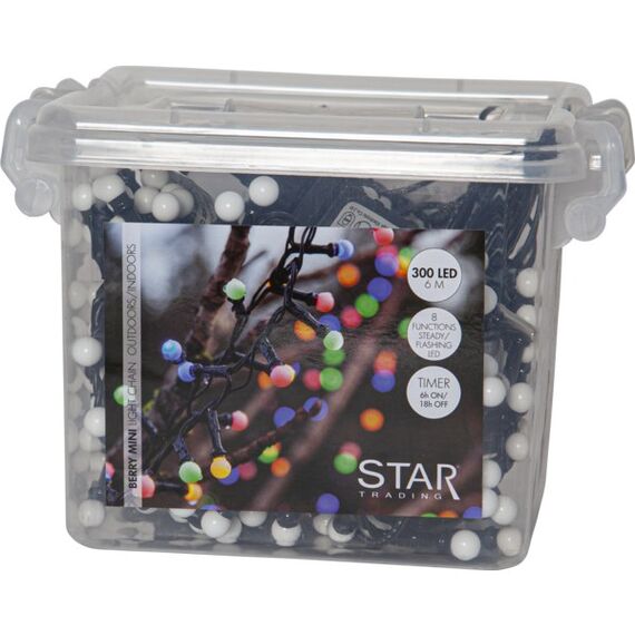 Star Trading Berry Mini Leichte Dekorationskette 300 Glühbirne(n) LED 3,6 W, 5 image