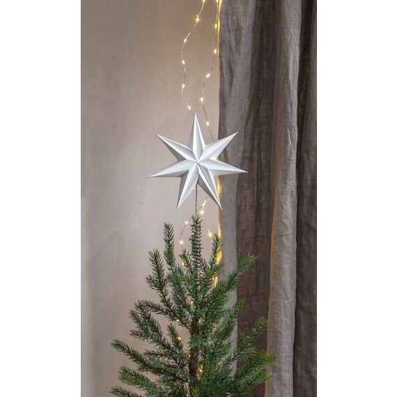 Star Trading 503-10 Christbaumschmuck Weihnachtlicher Sternenschmuck Papier Weiß 1 Stück(e), 4 image