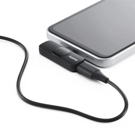 Hama Smart Wireless Schwarz Lavalier-/Aufsteckmikrofon, 4 image
