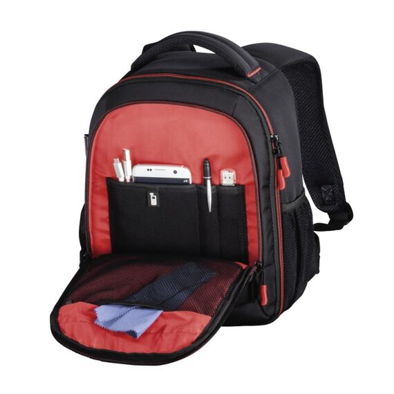 Hama Miami Rucksackhülle Schwarz, Rot, 3 image