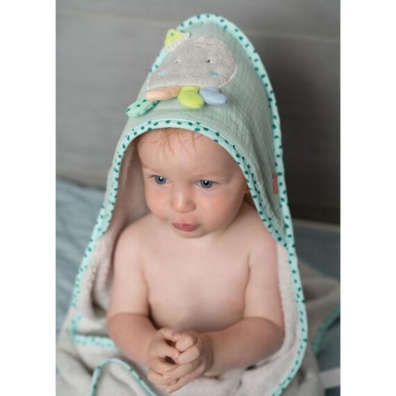 Fehn 054569 Babyhandtuch Mehrfarbig Baumwolle, Polyester 1 Stück(e)