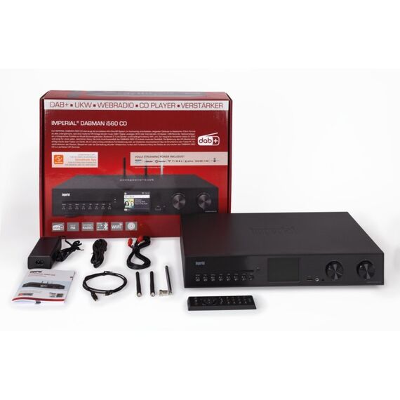Imperial DABMAN i560 CD Internet Digital Schwarz, 5 image