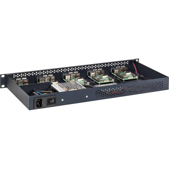 Rackmount.IT RM-PI-T1 Montage-Kit Schwarz