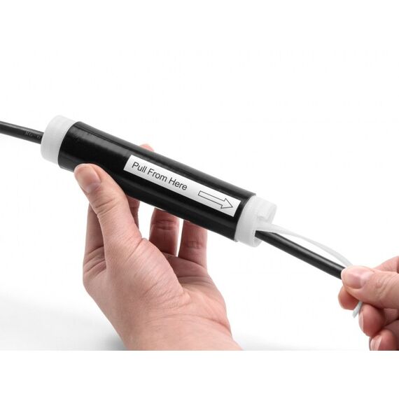 DeLOCK Kaltschrumpfschlauch 45 mm x 130 mm 2 Stück schwarz, 2 image