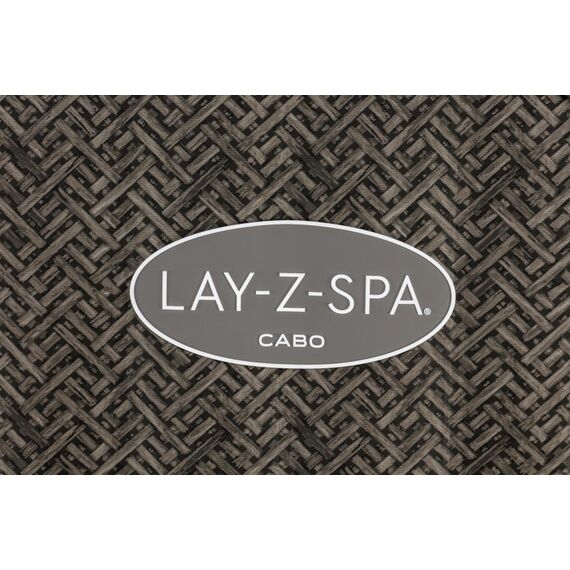 Bestway Lay-Z-Spa 6001R Whirlpool/Jacuzzi 795 l 6 Person(en) Quadratisch Beige, Braun, Weiß, 21 image