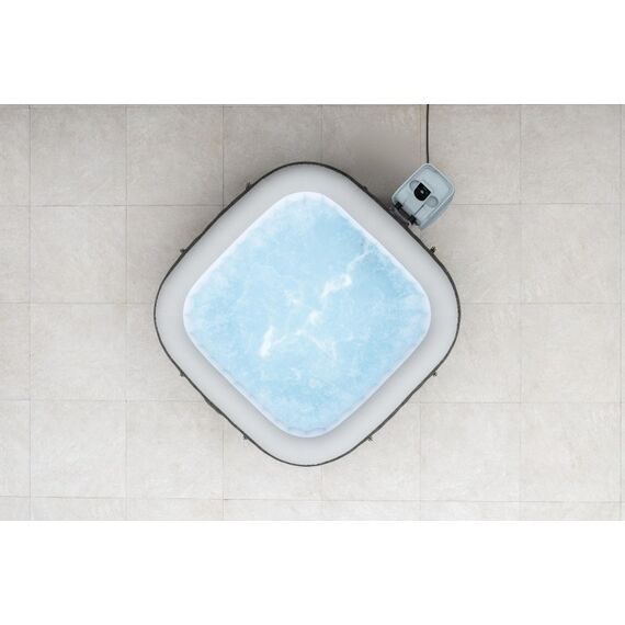 Bestway Lay-Z-Spa 6001R Whirlpool/Jacuzzi 795 l 6 Person(en) Quadratisch Beige, Braun, Weiß, 5 image