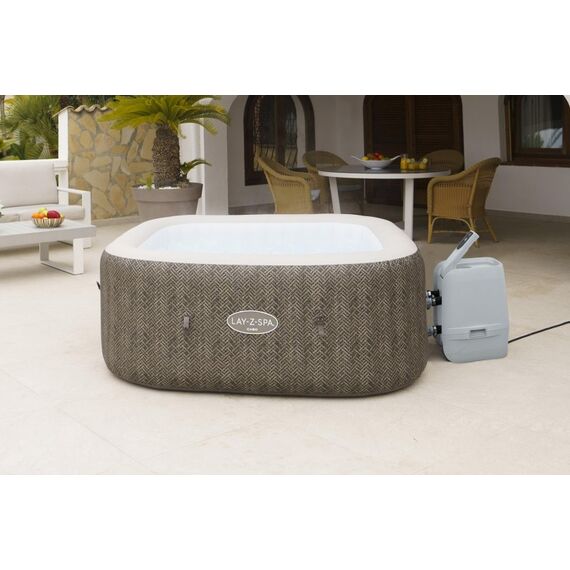 Bestway Lay-Z-Spa 6001R Whirlpool/Jacuzzi 795 l 6 Person(en) Quadratisch Beige, Braun, Weiß, 6 image