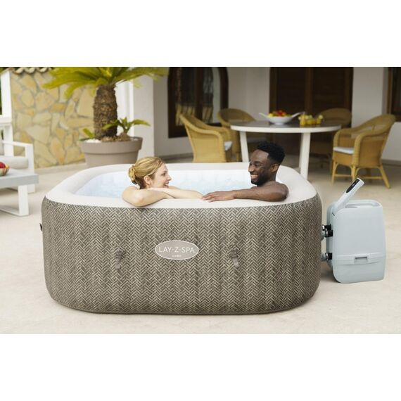 Bestway Lay-Z-Spa 6001R Whirlpool/Jacuzzi 795 l 6 Person(en) Quadratisch Beige, Braun, Weiß, 8 image