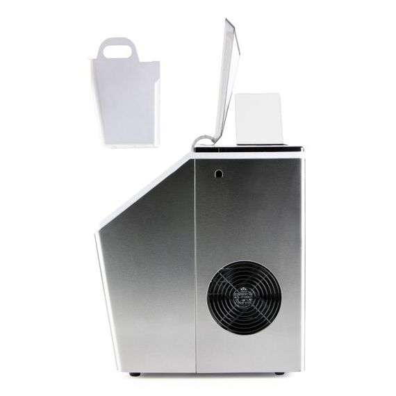 Domo DO9301IB Eingebauter/freistehender Eiswürfelbereiter 20 kg/24h 135 W Edelstahl, 5 image