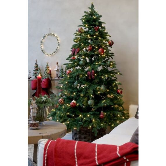Chic Antique 52104833 Christbaumschmuck Bogen Glas, Eisen, Polyester Farbe Kirsche 1 Stück(e), 4 image