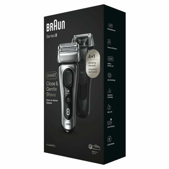 Braun Series 8 8517s Trimmer Silber
