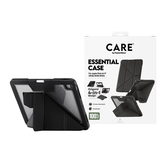 PanzerGlass CARE™ by Essential Case Schwarz iPad Air 11" (2024-2026)