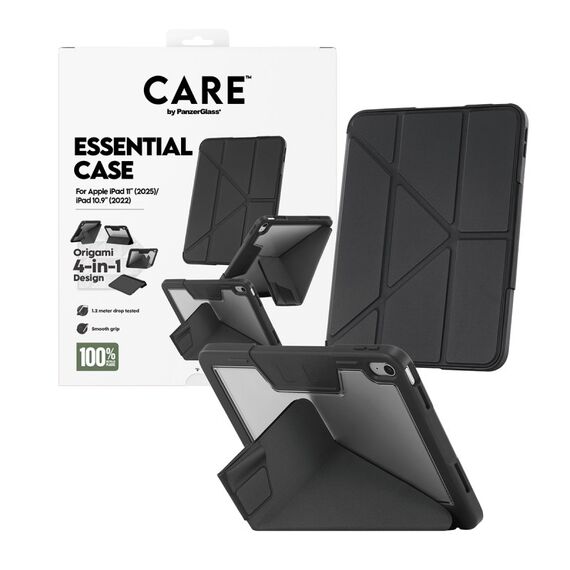 PanzerGlass CARE™ by Essential Case Schwarz iPad 11" (2025) | iPad 10.9'' (2022), 4 image