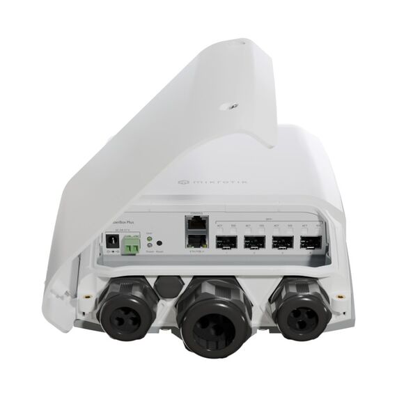 Mikrotik FiberBox Plus Managed Gigabit Ethernet (10/100/1000) Power over Ethernet (PoE) Weiß, 3 image