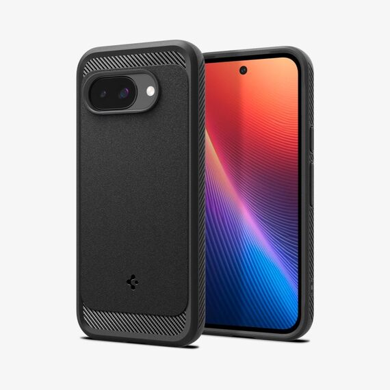 Spigen Rugged Armor (MagFit) Handy-Schutzhülle 16 cm (6.3") Cover Schwarz